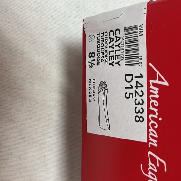American Eagle Cayley in Turquoise size 8 1/2  #47 - Picture 6 of 6